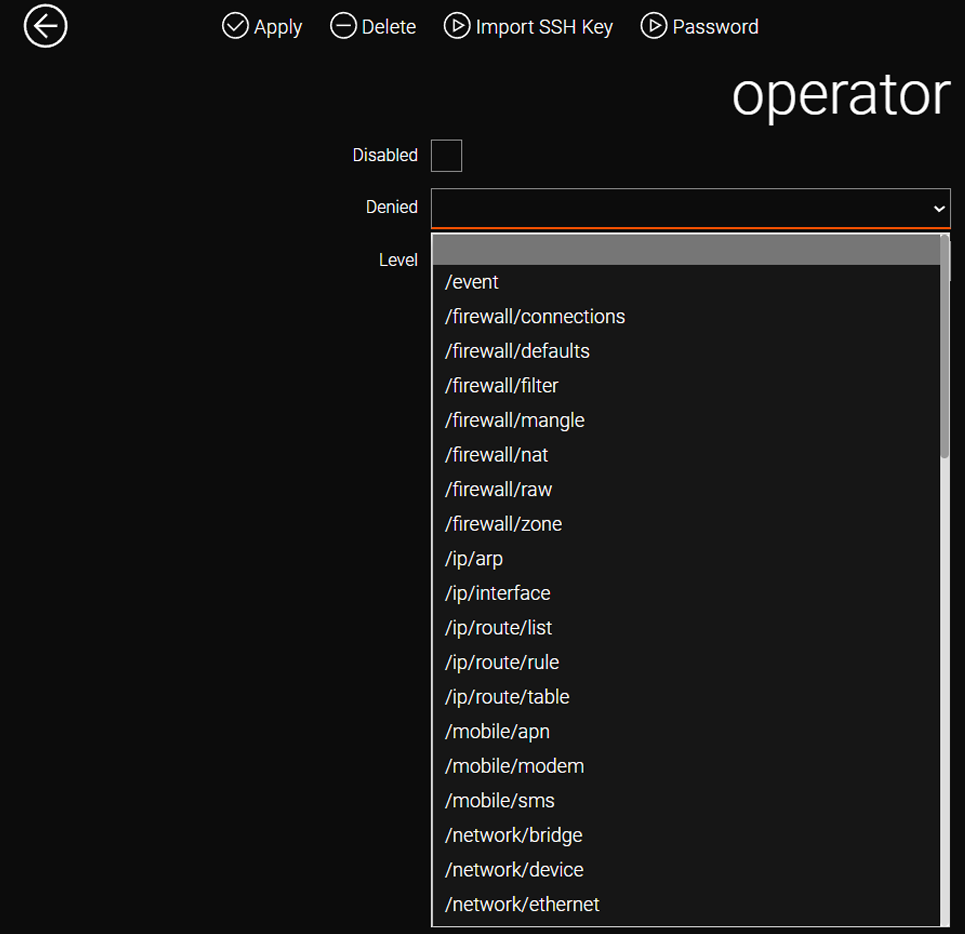 system user 1