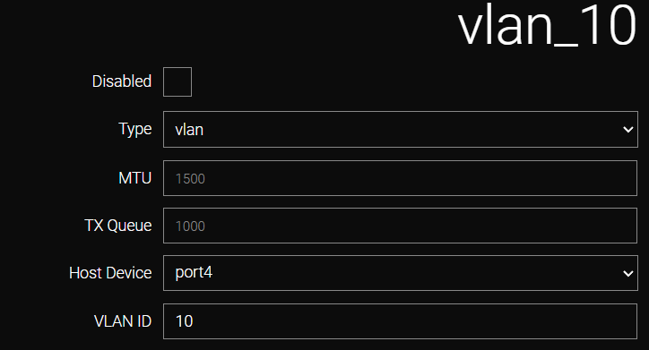 vlan1 2